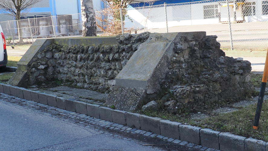 Römermauer-Rest, Schubertstrasse, Wels | © Steinerberger