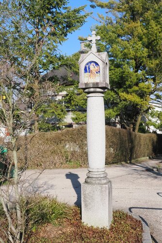 Berghammer Kreuzsäule, Thalheim bei Wels | © Steinerberger