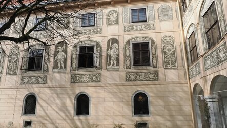 Sgraffiti, Schloss Puchberg, Wels | © Steinerberger