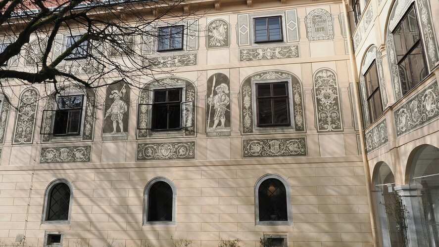 Sgraffiti, Schloss Puchberg, Wels | © Steinerberger