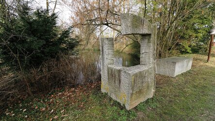 Teichskulptur, Schloss Puchberg, Wels | © Steinerberger