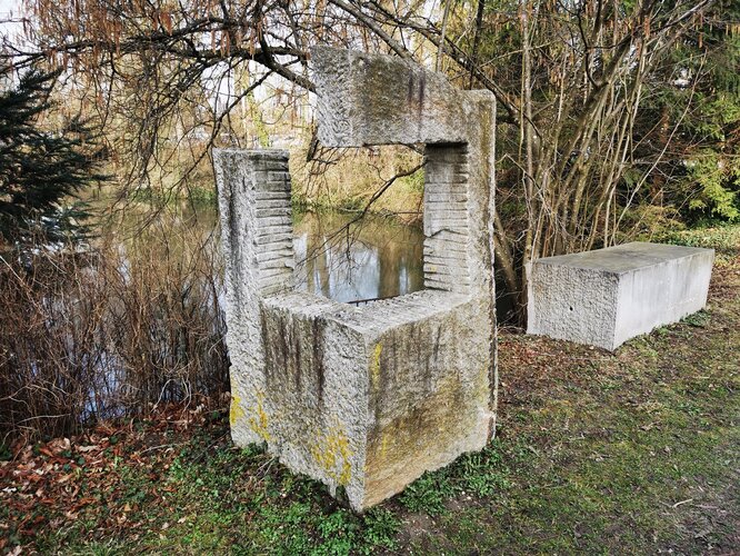 Teichskulptur, Schloss Puchberg, Wels | © Steinerberger