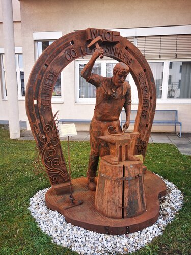 Der Schmied, Berufsschule I, Wels | © Steinerberger