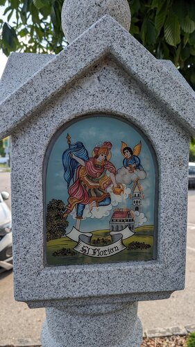 Bildstock, GH Hofwimmer, Oberthan, Wels | © Steinerberger