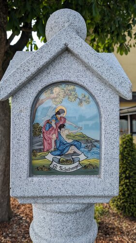 Bildstock, GH Hofwimmer, Oberthan, Wels | © Steinerberger