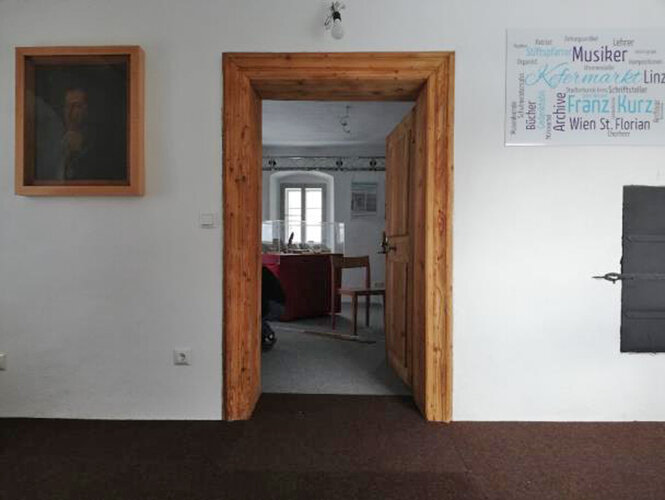 Eingang zur Ausstellung