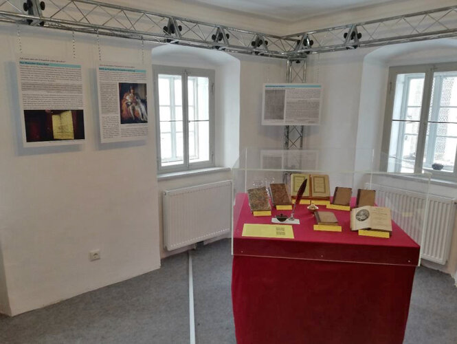 Blick in die Ausstellung