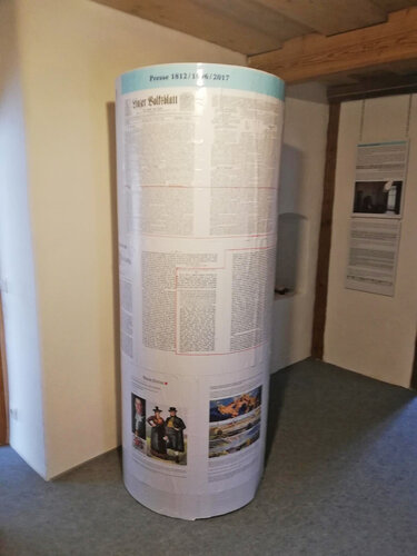 Blick in die Ausstellung