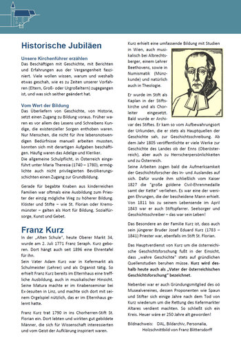 Zeitungsartikel zu Franz Kurz