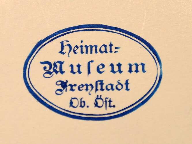 Stempelabdruck des Museums