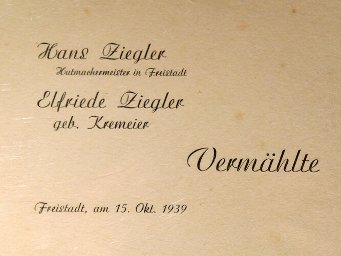 Hochzeitseinladung