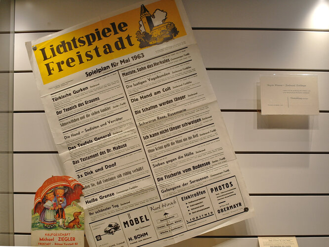 Plakat des Kinos Freistadt