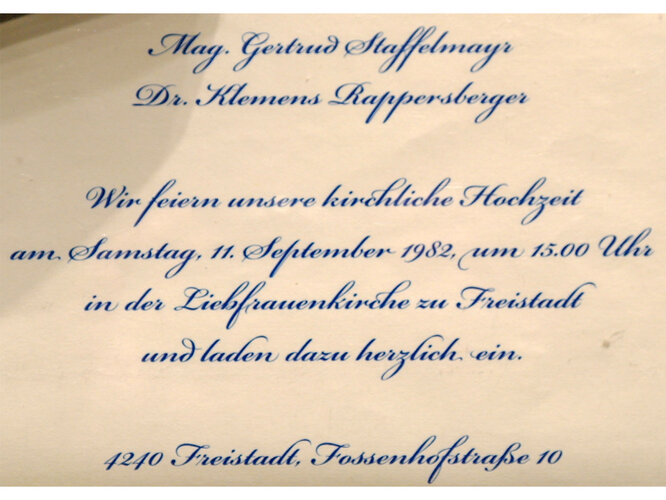 Hochzeitseinladung