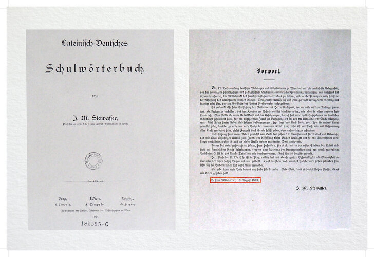 Vorwort in der ersten Ausgabe