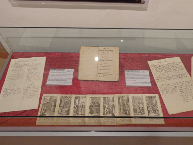 Vitrine: „Schwertberger Hexenprozesse“ 