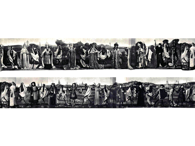 Lübecker Totentanz | © gemeinfrei aufgrund des Alters