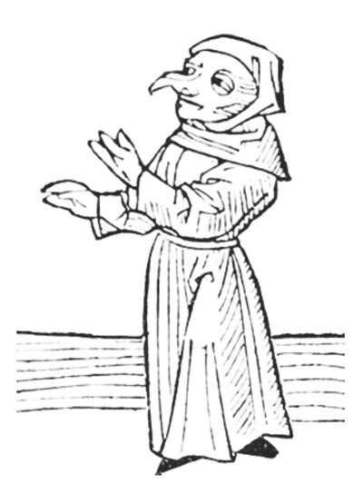 Die Percht mit der langen Nase