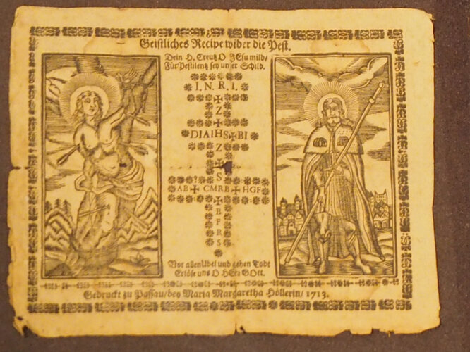 Gebet gegen die Pest