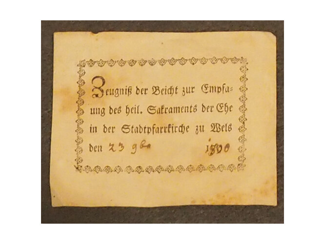 Ablegung der Beichte