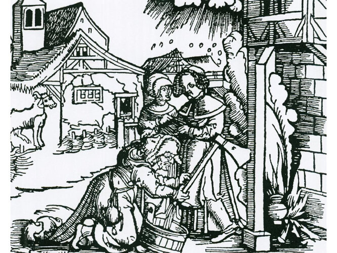 Hexen melken Milch | © gemeinfrei