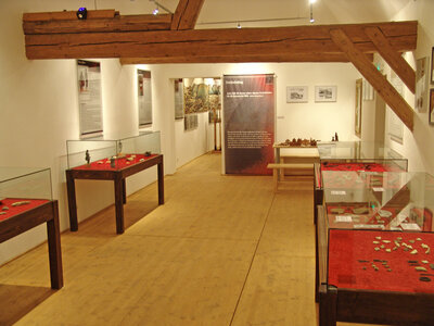 Ausstellungansicht "Der Hausruck als Grenze"