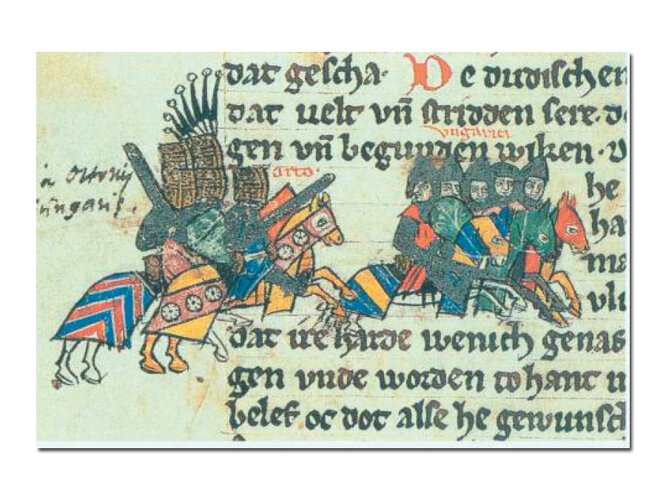 Die Lechfeldschlacht | © gemeinfrei