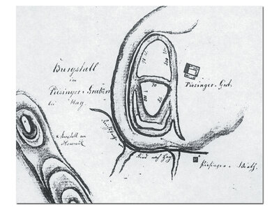 Burgstall im Piesinger Graben