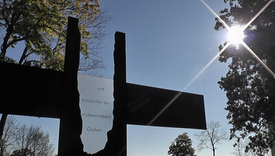 Installation im Park