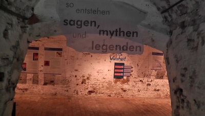 Eingang in das Kellergewölbe