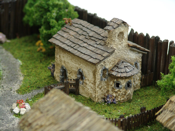 Modell der Burg Still