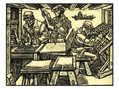 Buchdruckerwerkstatt | © gemeinfrei