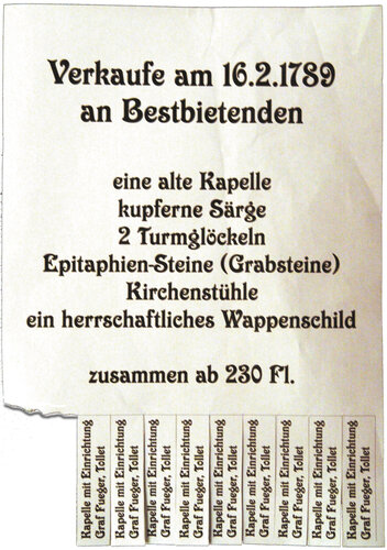 "Verkaufsanzeige"