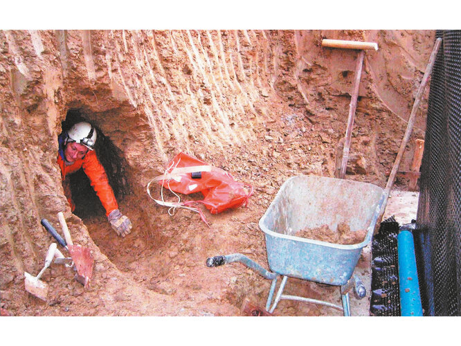 Erdstall Schwarzbauer