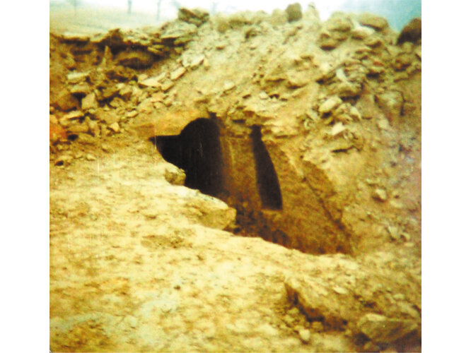 Erdstall Wiesinger, Stein 3