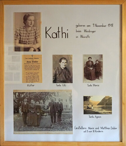 Ausstellungstafel "Kathi"