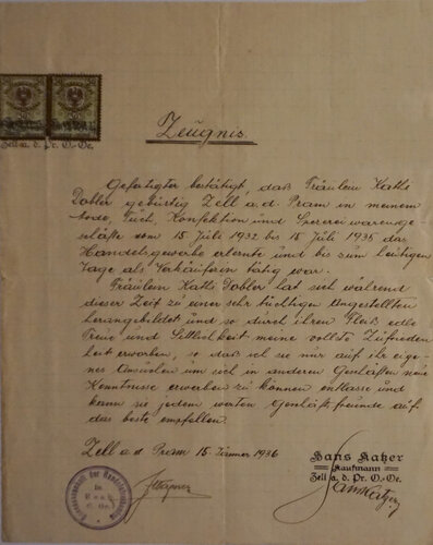 Lehrabschlusszeugnis