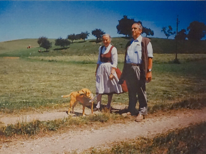 Beim Spaziergang