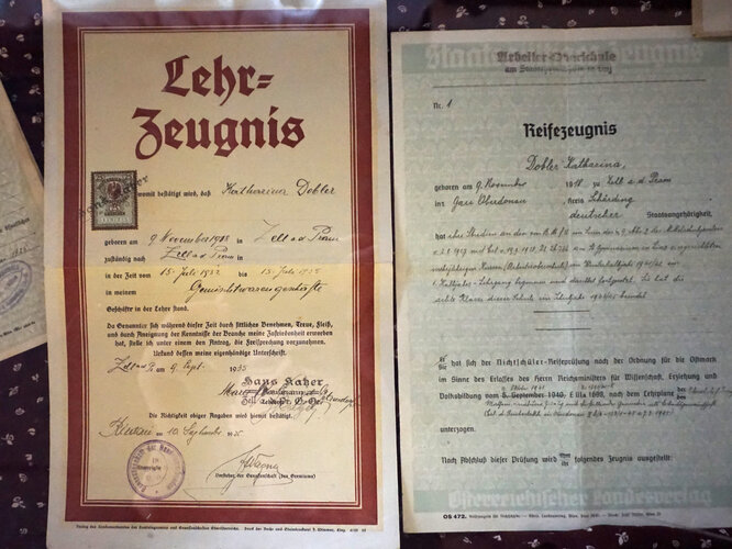 Zeugnisse