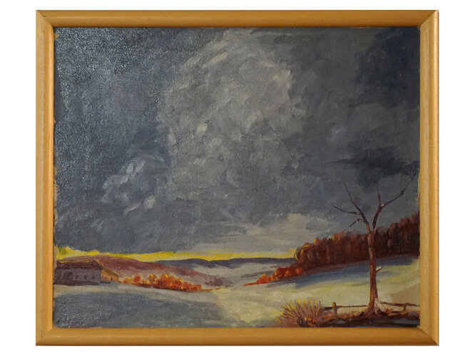 Winterlandschaft, Josef Asböck | © Fam. Asböck