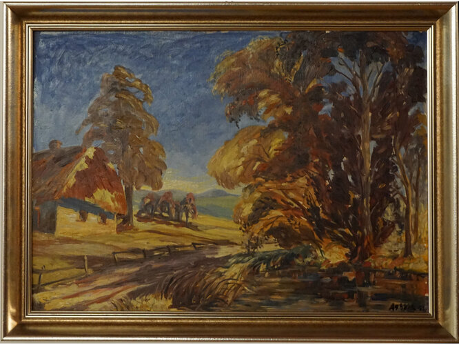 Landschaft, Josef Asböck | © Fam. Asböck