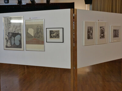 Ausstellungsansicht: Karl Rössing | © Josef Brunner