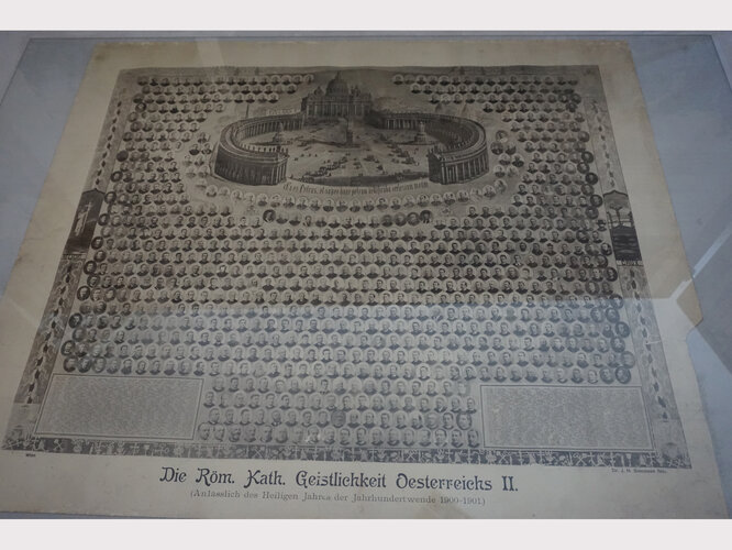 Tafel: "Die Röm. Kath. Geistlichkeit Oesterreichs II."