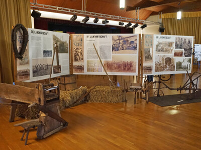 Ausstellungsansicht "Die Landwirtschaft"