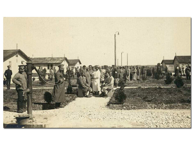 Untersuchung unter freiem Himmel