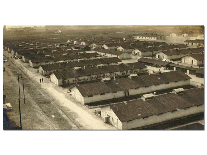 Wohngruppe Lager 1; Richtung Nordwesten