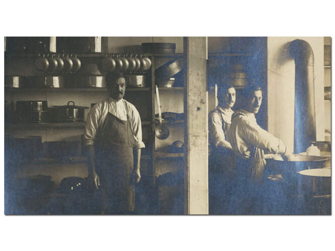 Küche der Verwaltungsgruppe