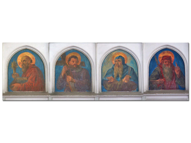 Malerei auf der Empore | © Foto: Museumsverein Marchtrenk