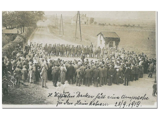 Anprache für Kriegsheimkehrer