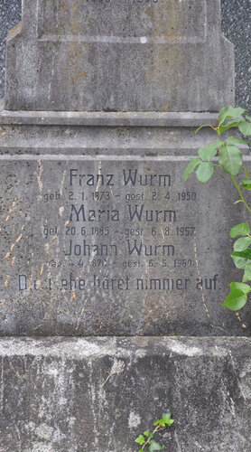 Gräber evangelischer Familien