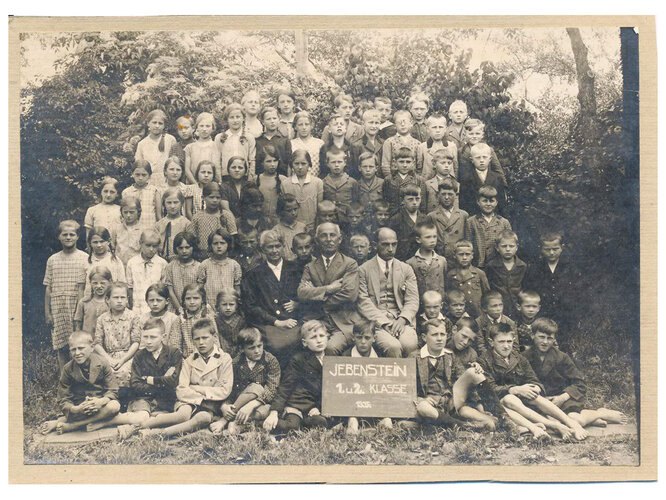 Klassenfoto, ca. 1932